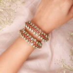 Polki Pichodi Bangle - Indraja Fine Jewels