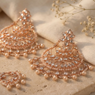 Rati Chandbali - Indraja Fine Jewels