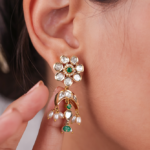 Jardina Polki Earrings - Indraja fine Jewels