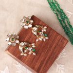 Jardina Polki Earrings - Indraja fine Jewels