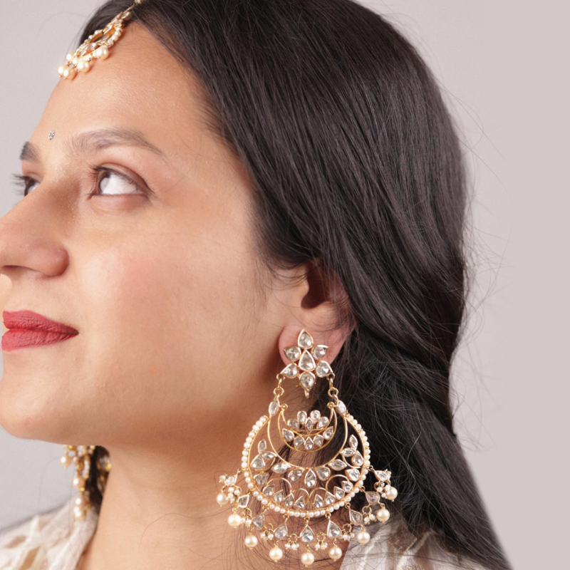 Rati Chandbali - Indraja Fine Jewels