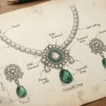 Arundhati Polki Sketch - Indraja Fine Jewels