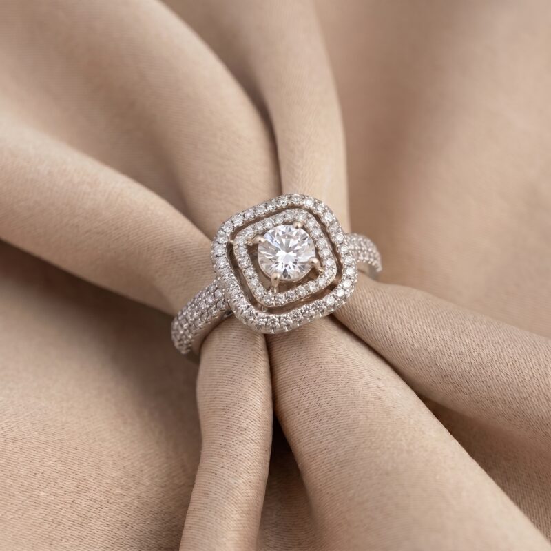 Eterna - Diamond Ring - Indraja Fine Jewels - Mumbai | India