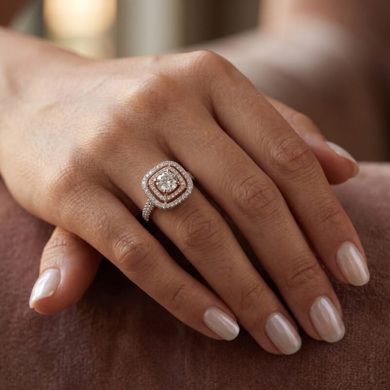 Eterna - Diamond Ring - Indraja Fine Jewels - Mumbai | India