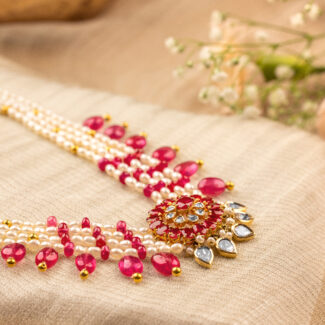 Ruby Polki - Indraja Fine Jewels