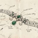 Kanya Bracelet Sketch - Indraja Fine Jewels