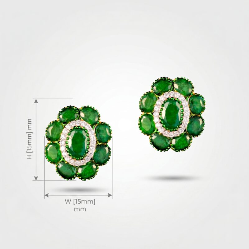 Aurora Zephyr - Earrings - Indraja Fine Jewels