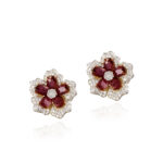 Phoenix Blossom - Earrings - Indraja Fine Jewels