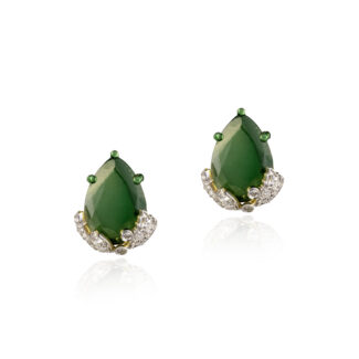 Mystic Fern - Earrings - Indraja Fine Jewels