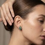 Ethereal leaf - Earrings - Indraja fine Jewels