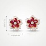 Phoenix Blossom - Earrings - Indraja Fine Jewels