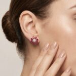 Ruby Bloom - Earrings - Indraja Fine Jewels