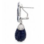 Abha Foral Drop Earrings - Indraja Fine Jewels - Mumbai