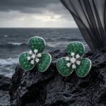 Taral Contemporary Earrings - 925 Sterling Silver - Indraja Fine Jewels - Mumbai