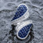 Kaira Contemporary Ring - 925 Sterling Silver - Indraja Fine Jewels - Mumbai