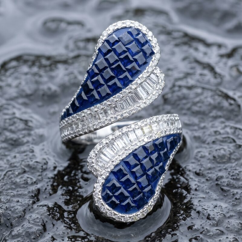 Kaira Contemporary Ring - 925 Sterling Silver - Indraja Fine Jewels - Mumbai