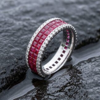 Anika Pear Ring - 925 Sterling Silver - Indraja Fine Jewels - Mumbai