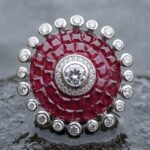 Aanya Floral Ring - 925 Sterling Silver - Indraja Fine Jewels - Mumbai