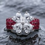 Amya Floral Ring - 925 Sterling Silver - Indraja Fine Jewels - Mumbai