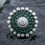 Mridu Floral Ring - 925 Sterling Silver - Indraja Fine Jewels - Mumbai