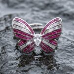 Aroha Butterfly Ring - 925 Sterling Silver - Indraja Fine Jewels - Mumbai