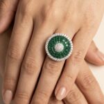 Iraya Floral Ring - 925 Sterling Silver - Indraja Fine Jewels - Mumbai