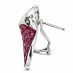 Lehar Wave Earrings - 925 Sterling Silver - Indraja Fine Jewels - Mumbai