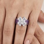 Aira Floral Ring - 925 Sterling Silver - Indraja Fine Jewels - Mumbai
