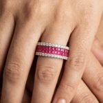 Anika Pear Ring - 925 Sterling Silver - Indraja Fine Jewels - Mumbai