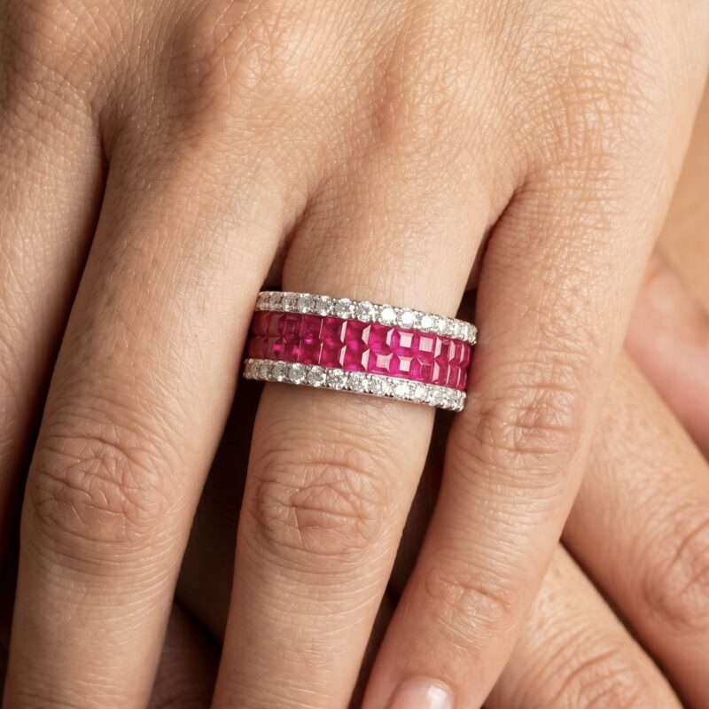 Anika Pear Ring - 925 Sterling Silver - Indraja Fine Jewels - Mumbai