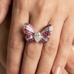 Aroha Butterfly Ring - 925 Sterling Silver - Indraja Fine Jewels - Mumbai