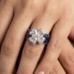 Rasa Floral Ring - 925 Sterling Silver - Indraja Fine Jewels - Mumbai