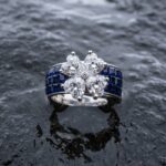 Rasa Floral Ring - 925 Sterling Silver - Indraja Fine Jewels - Mumbai