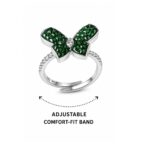 Avni Floral Ring - 925 Sterling Silver - Indraja Fine Jewels - Mumbai