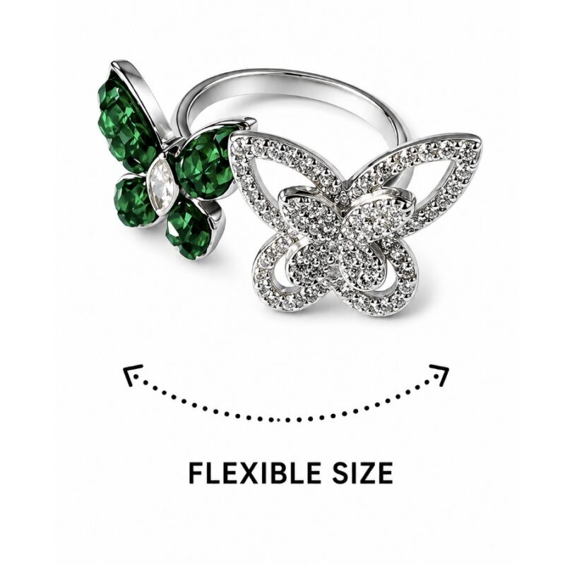Prerna Floral Ring - 925 Sterling Silver - Indraja Fine Jewels - Mumbai