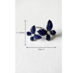 Madhur Butterfly Ring - 925 Sterling Silver - Indraja Fine Jewels - Mumbai