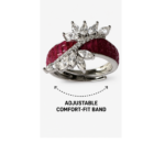 Reva Ring- 925 Sterling Silver - Indraja Fine Jewels - Mumbai