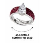 Nayra Band Ring - 925 Sterling Silver - Indraja Fine Jewels - Mumbai