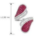 Aadhya Contemporary Ring - 925 Sterling Silver - Indraja Fine Jewels - Mumbai
